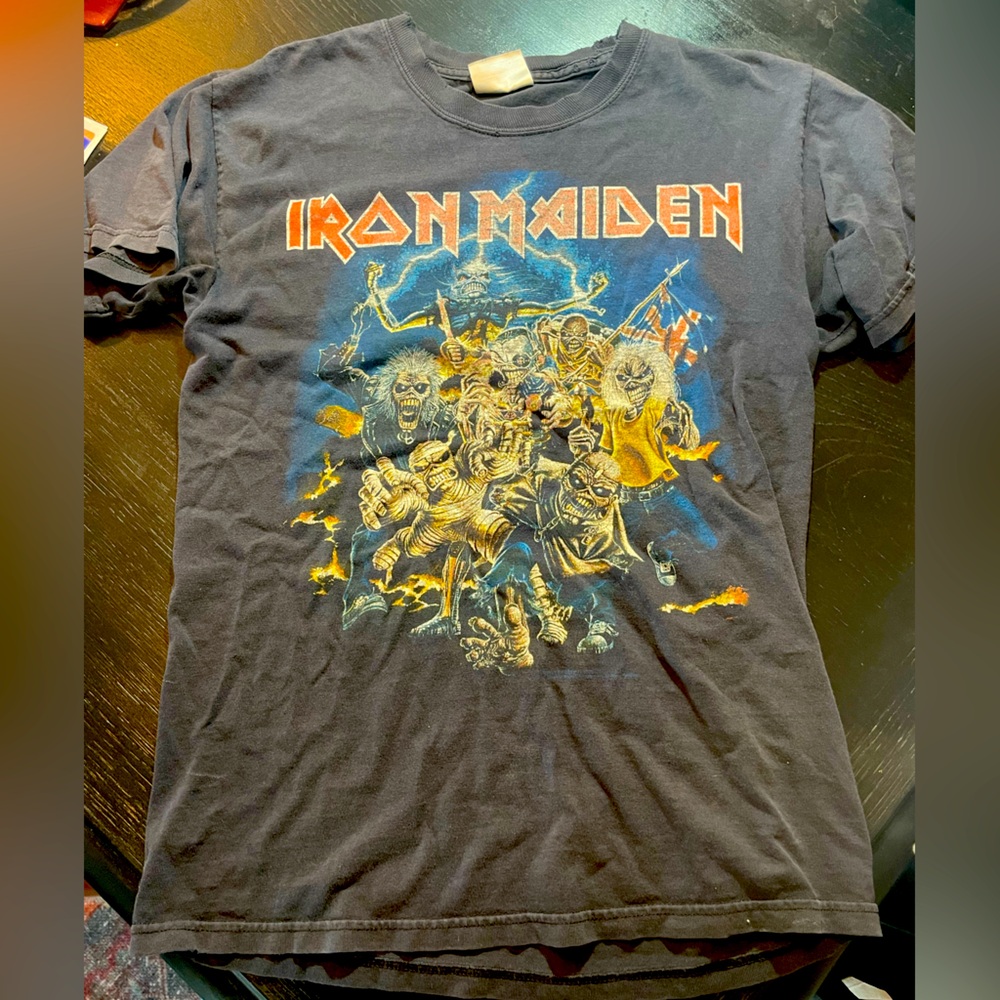 Vintage Iron Maiden TShirt Adult Small